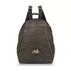 Zellia 24147 Groove sötét bronz női hátizsák, hátitáska 32 x 29 x 13 cm