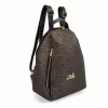 Zellia 24147 Groove sötét bronz női hátizsák, hátitáska 32 x 29 x 13 cm