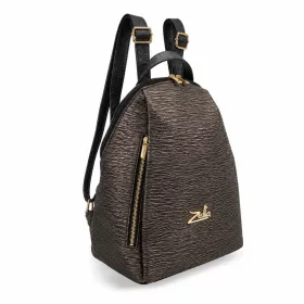   Zellia 24147 Groove sötét bronz női hátizsák, hátitáska 32 x 29 x 13 cm