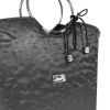 Zellia Zvn22030 női fekete kézitáska 23-29 x 24,5 x 13 cm