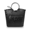 Zellia Zvn22030 női fekete kézitáska 23-29 x 24,5 x 13 cm
