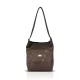 Zellia ZVN26006 Zamsz barna női női válltáska 30 × 27 × 13 cm