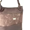 Zellia ZVN26006 Zamsz barna női női válltáska 30 × 27 × 13 cm