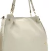 Zellia ZLB393 női válltáska bézs, oldalpántal 30 x 29 x 12 cm
