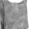 Zellia Zlb213 farmer szürke női válltáska 37 x 26 x 12 cm