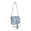 Zellia 25203 Jeans Blue női válltáska,oldalpánttal 24 x 21 x 10 cm
