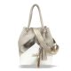 Zellia Női Válltáska 24055 Fehér-Arany-Beige