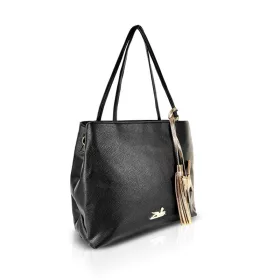   Zellia 26061 Bari fekete-arany női válltáska 35 x 32 x 13 cm