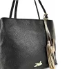 Zellia 26061 Bari fekete-arany női válltáska 35 x 32 x 13 cm