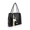 Zellia 26061 Brw fekete női válltáska 35 × 32 × 13 cm