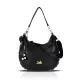Zellia 26076 Groove fekete-grafit hobo válltáska 40 x 35 x 10 cm