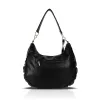 Zellia 26076 Groove fekete-grafit hobo válltáska 40 x 35 x 10 cm