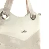 Zellia ZLB451 Ch rosegold-bézs női válltáska 32 × 31 × 11 cm