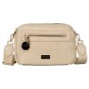 Peterson Ptn Sty-1-F19-0972 D.BE női sötét bézs oldaltáska 24 x 16 x 11 cm 