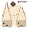 Peterson Ptn Sty-1-F19-0972 D.BE női sötét bézs oldaltáska 24 x 16 x 11 cm 
