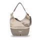 Zellia 21066 taupe női válltáska, oldaltáska 40 x 30 x 15 cm