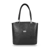 Zellia Zvn25003 fekete csillogó kézitáska 31 x 25,5 x 13 cm