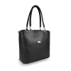 Zellia Zvn25003 fekete csillogó kézitáska 31 x 25,5 x 13 cm
