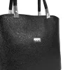 Zellia Zvn25003 fekete csillogó kézitáska 31 x 25,5 x 13 cm