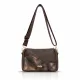Zellia ZLB479 barna-bronz női oldaltáska 25 × 17 × 9 cm