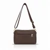 Zellia ZLB479 barna-bronz női oldaltáska 25 × 17 × 9 cm