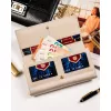 Peterson Ptn 42100-Sbr-7365 női, bézs bőr pénztárca 19,5 x 10 cm