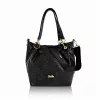 Zellia Zlb475 Mesh fekete női válltáska, oldaltáska 34 x 29 x 14 cm