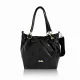 Zellia Zlb475 Mesh fekete női válltáska, oldaltáska 34 x 29 x 14 cm