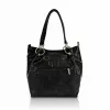 Zellia Zlb475 Mesh fekete női válltáska, oldaltáska 34 x 29 x 14 cm