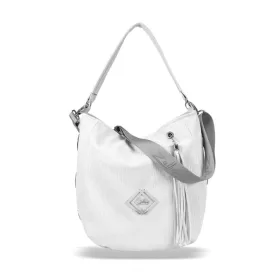  Zellia Zlb180 fehér női válltáska, oldaltáska 34 x 27 x 11 cm
