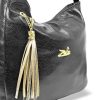 Zellia fekete női válltáska, crossbody  24151 32 x 30 x 14 cm