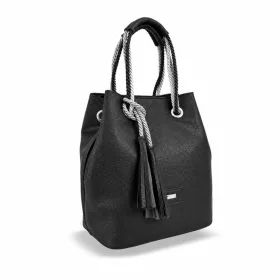 Zellia C200 fekete női válltáska 30 × 25 × 19 cm