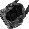 Zellia 24128 Pantera fekete párducmintás női sporttáska 40 × 30 × 19 cm