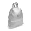Zellia 24175  női ezüst hátizsák 30 x 30 x 14 cm