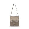 Zellia 24074 taupe női oldaltáska 31 x 28 x 7 cm