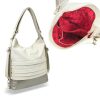 Zellia Női Válltáska/Hátizsáká Alakítható Hz-111 Beige-Arany - D217 -