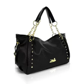 Zellia 26039 fekete női válltáska 36 x 25 x 14,5 cm
