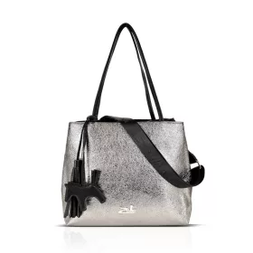 Zellia 26061 Grafit Crystal női válltáska 35 x 32 x 13 cm