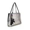 Zellia 26061 Grafit Crystal női válltáska 35 x 32 x 13 cm
