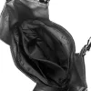 Zellia 26074  Crystal 2 fekete női válltáska 37 × 36 × 13 cm