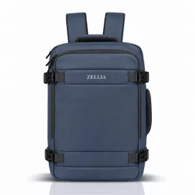   Zellia C-001 sötétkék női WizzAir Ryanair kézipoggyász hátizsák 40 × 30 × 20 cm