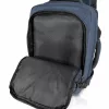 Zellia C-001 sötétkék női WizzAir Ryanair kézipoggyász hátizsák 40 × 30 × 20 cm