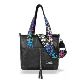 Zellia 24067 női fekete válltáska 32 x 26 x 13 cm