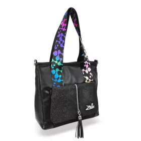 Zellia 24067 női fekete válltáska 32 x 26 x 13 cm