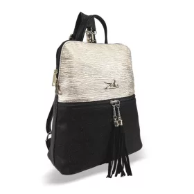 Zellia 24149 fekete-arany női hátizsák 33,5 x 28 x 12 cm
