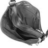 Zellia fekete-grafit női válltáska, crossbody 30 x 28 x 11 cm