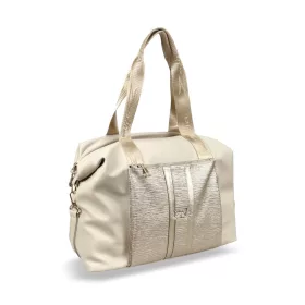 Zellia 24128 bézs-arany női sporttáska 40 x 30 x 19 cm