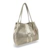 Zellia 24077 arany női válltáska 35 x 30 x 13 cm