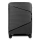 Zellia fekete keményfalú bőrönd, Ryanair, Wizz Air kabinbőrönd 55 x 40 cm