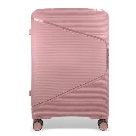   Zellia rosegold nagyméretű, keményfalú bőrönd 75 x 50 x 30 cm
